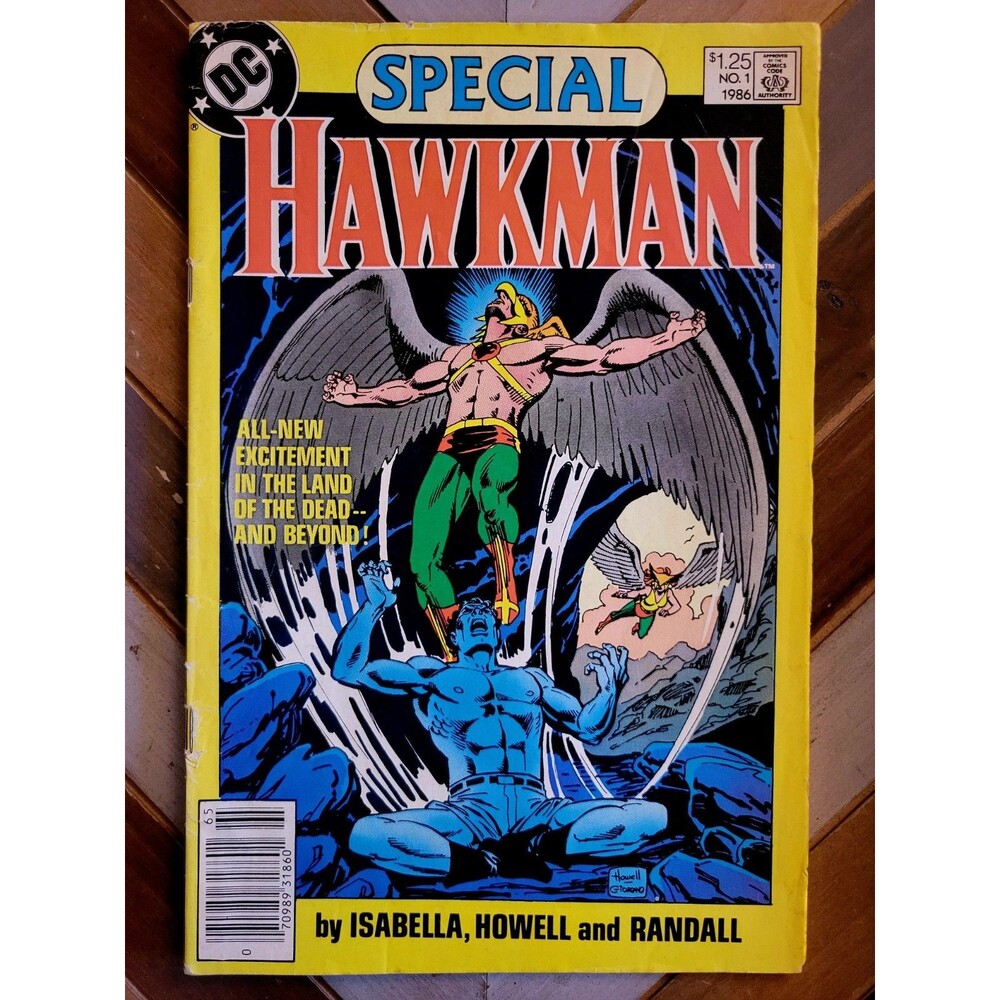 Hawkman Special #1 (DC 1986) The Gentleman Ghost Returns! Isabella & Howell (VG)